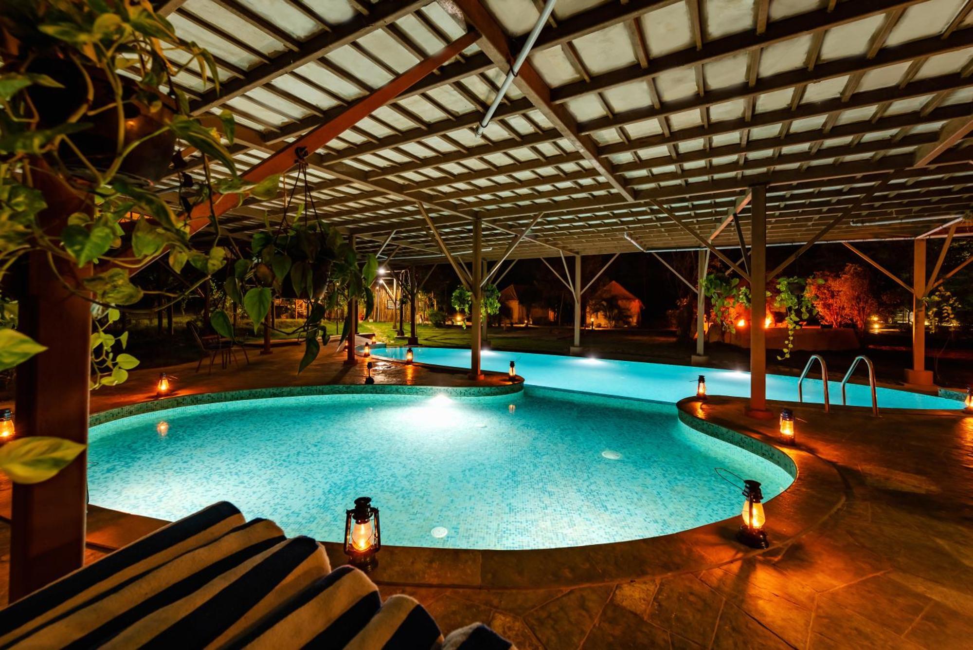 מלון Mohurli Tadoba Jungle Camp מראה חיצוני תמונה