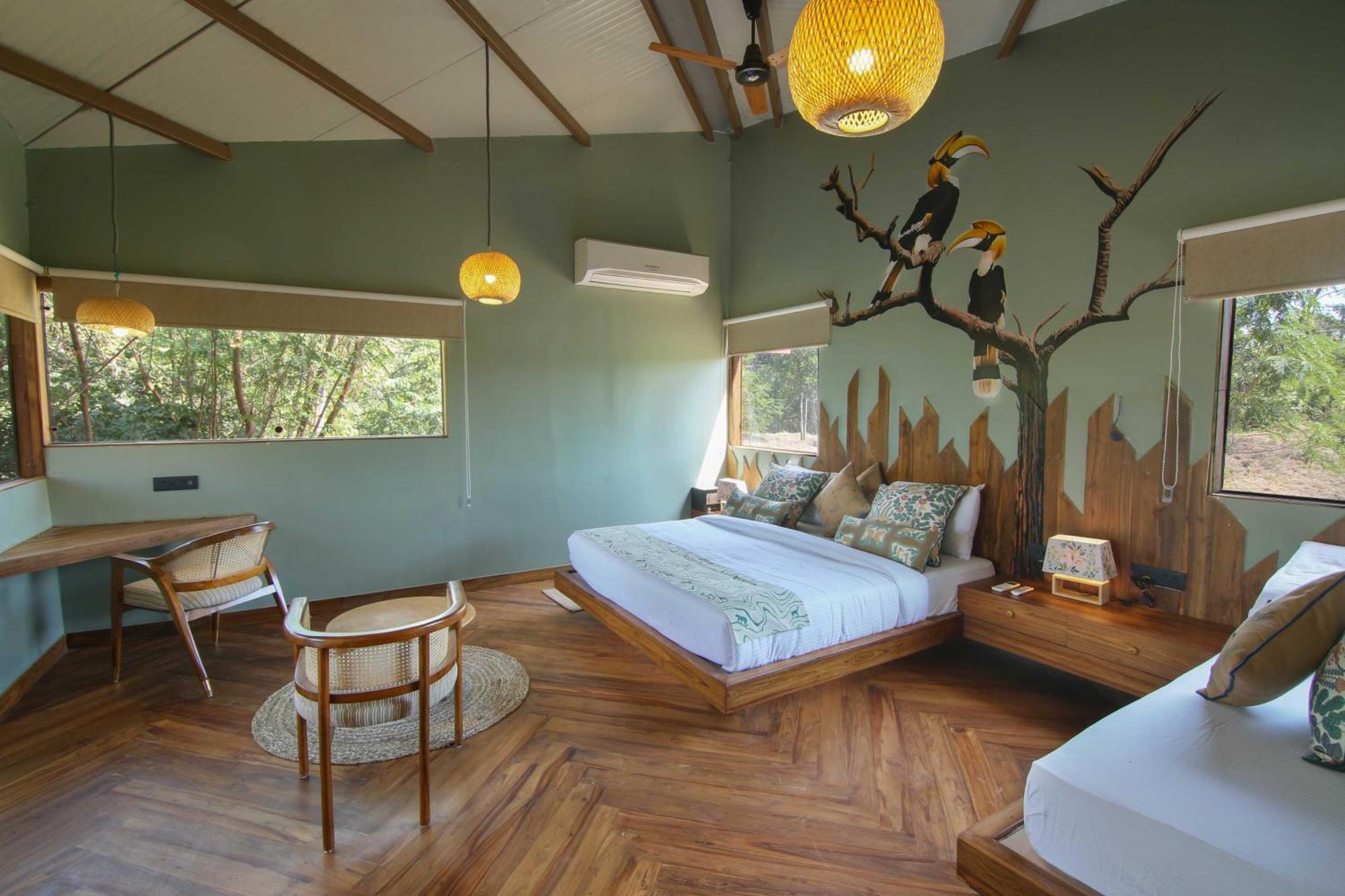 מלון Mohurli Tadoba Jungle Camp מראה חיצוני תמונה
